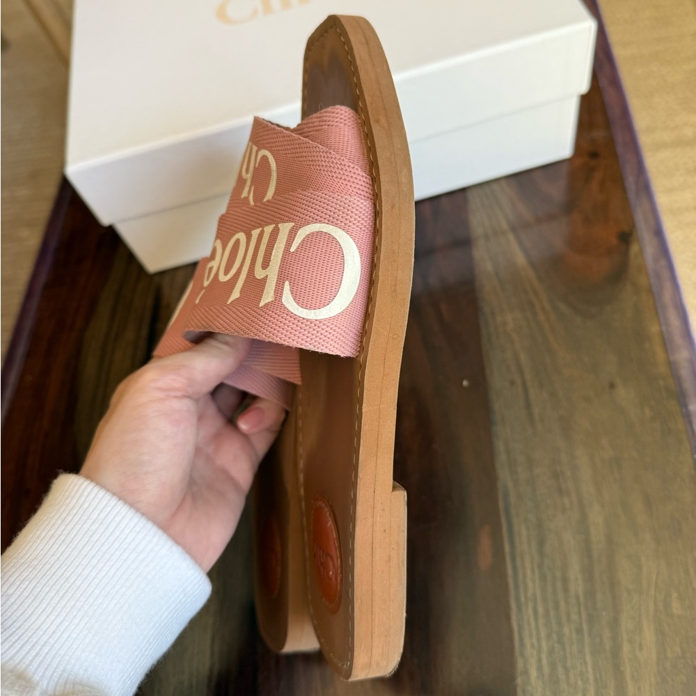 Chloé Woody Slide Sandals - Picture 7 of 15